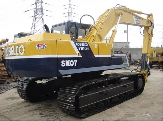Chiny 7425h Godziny pracy 18 ton 0,7m3 SK07 Używana koparka Kobelco dostawca