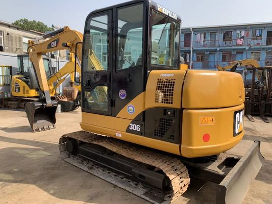 Chiny Łyżka 0,3m3 5800kg Caterpillar 306D Używana koparka gąsienicowa dostawca