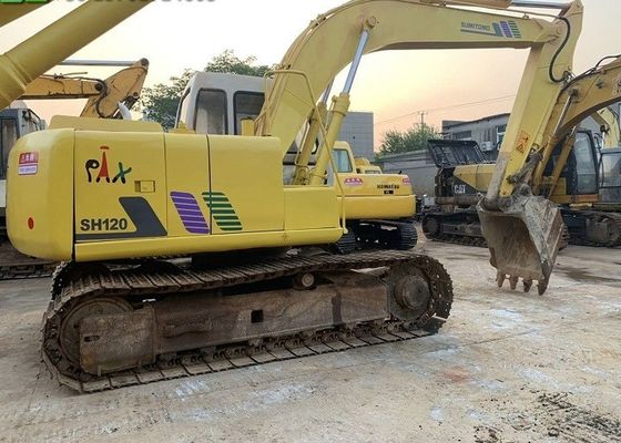 Chiny 0,5 M3 Rozmiar buta łyżki 600 mm Sumitomo SH120 Mini koparka gąsienicowa dostawca