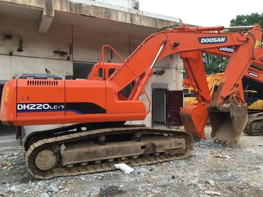Długość wysięgnika 5700 mm DOOSAN DH220 21400 kg Używana koparka dostawca