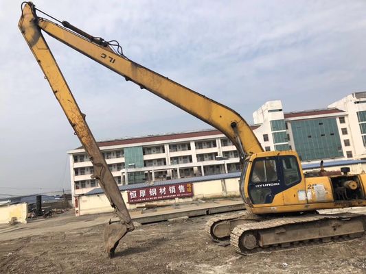 600mm Rozmiar buta 21M długi wysięgnik Hyundai R210-5D Używana koparka dostawca