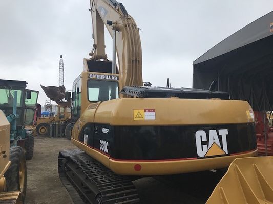 0,6 tony Maksymalna wysokość kopania 5780 mm 330C Cat Używane koparki gąsienicowe dostawca