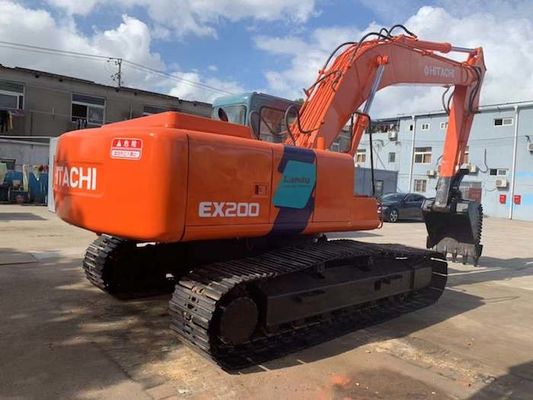 Godziny pracy 4074h 0.8cbm EX200-3 Używana koparka Hitachi dostawca