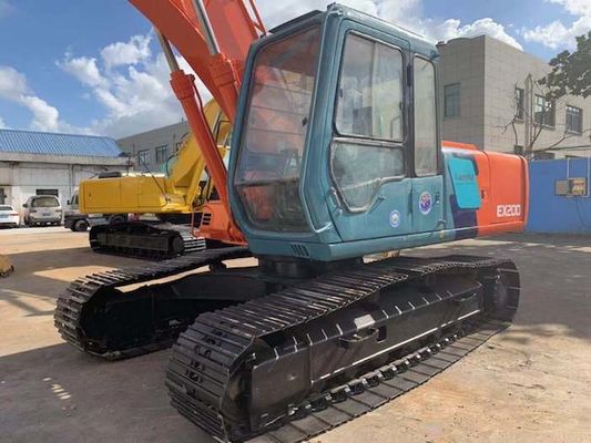 Godziny pracy 4074h 0.8cbm EX200-3 Używana koparka Hitachi dostawca