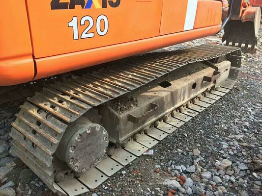 Rozmiar buta 600mm 2013 rok 12 ton ZX120 Używana koparka Hitachi dostawca