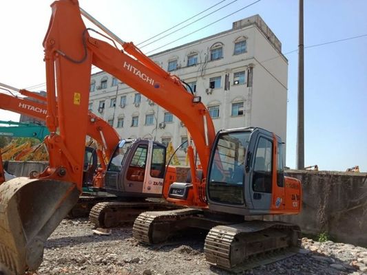 Rozmiar buta 600mm 2013 rok 12 ton ZX120 Używana koparka Hitachi dostawca