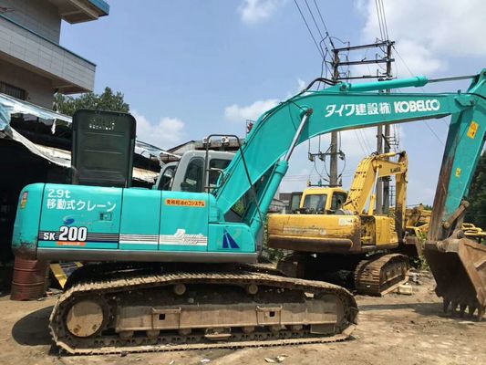 SK200-6 Godziny pracy 3798h Łyżka 0,7m3 Używana koparka Kobelco dostawca