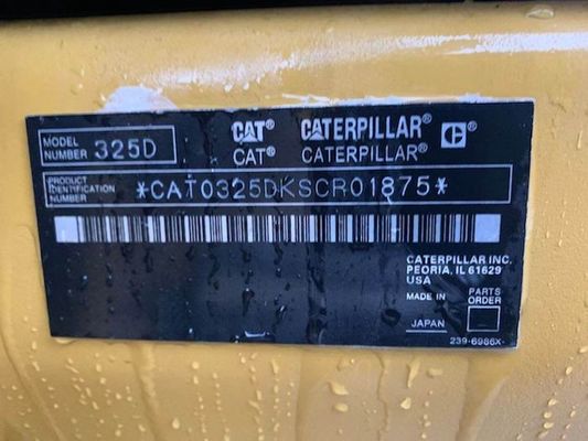 Rok 2011 Łyżka 1,6 m3 Caterpillar 325D Koparki używane dostawca