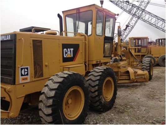 10.3L Pojemność 123KW Caterpillar 140G Używana równiarka silnikowa dostawca