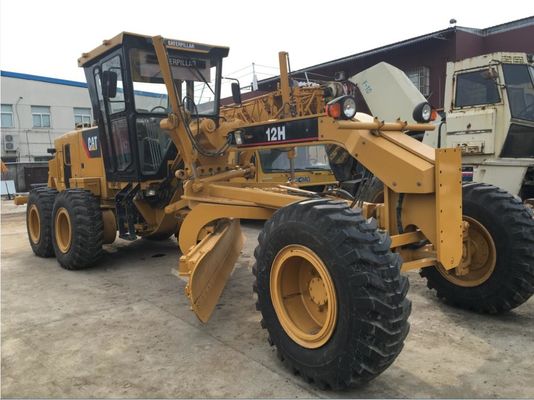 123KW 2000rpm Moc Caterpillar 12H Używana równiarka drogowa dostawca