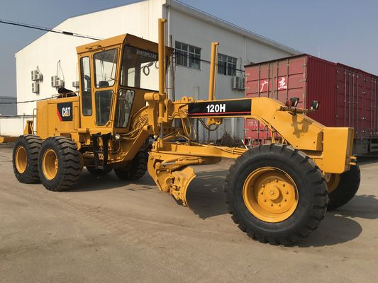 10,3 l Pojemność skokowa 21000 kg Caterpillar 120H Używany równiarka samobieżna dostawca