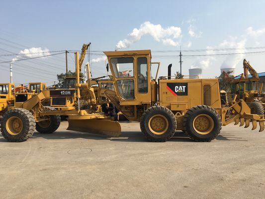 10,3 l Pojemność skokowa 21000 kg Caterpillar 120H Używany równiarka samobieżna dostawca