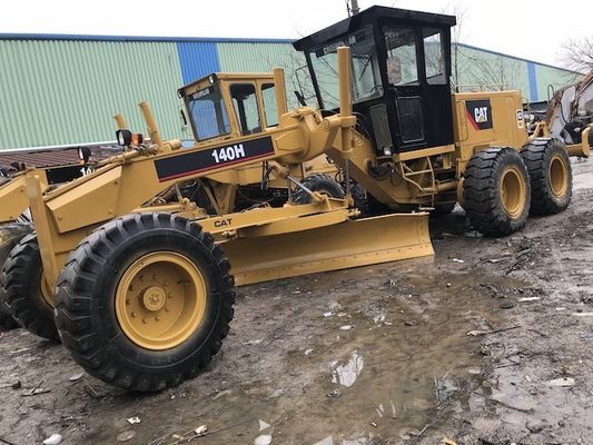Max Power 185HP 6 cylindrów Caterpillar 140H Old Motor Grader dostawca