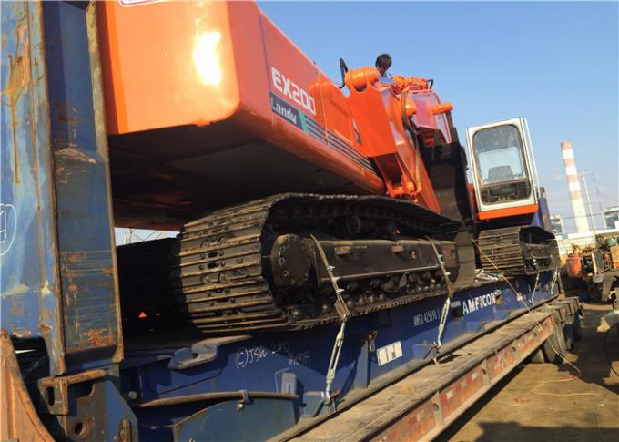 92% Uc 6 cylindrów JAPONIA EX200-1 Hitachi Used Excavators 1
