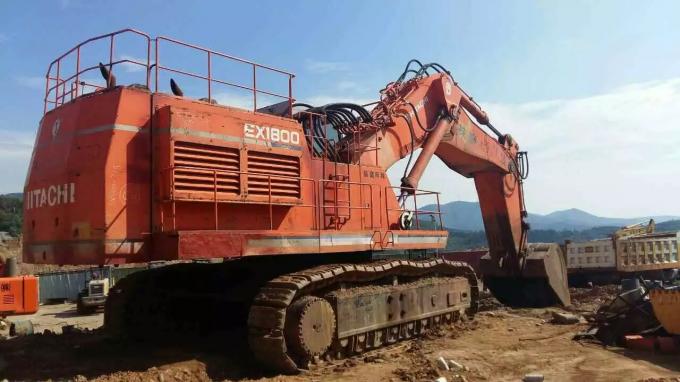 2011 rok Rozmiar buta 800mm 180 ton EX1800 Używana koparka Hitachi 1