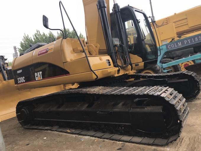 0,6 tony Maksymalna wysokość kopania 5780 mm 330C Cat Używane koparki gąsienicowe 0