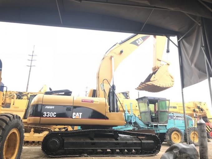 5,5 km / h Prędkość 0,8 m3 Łyżka Mini 330C Old Cat Excavator 0
