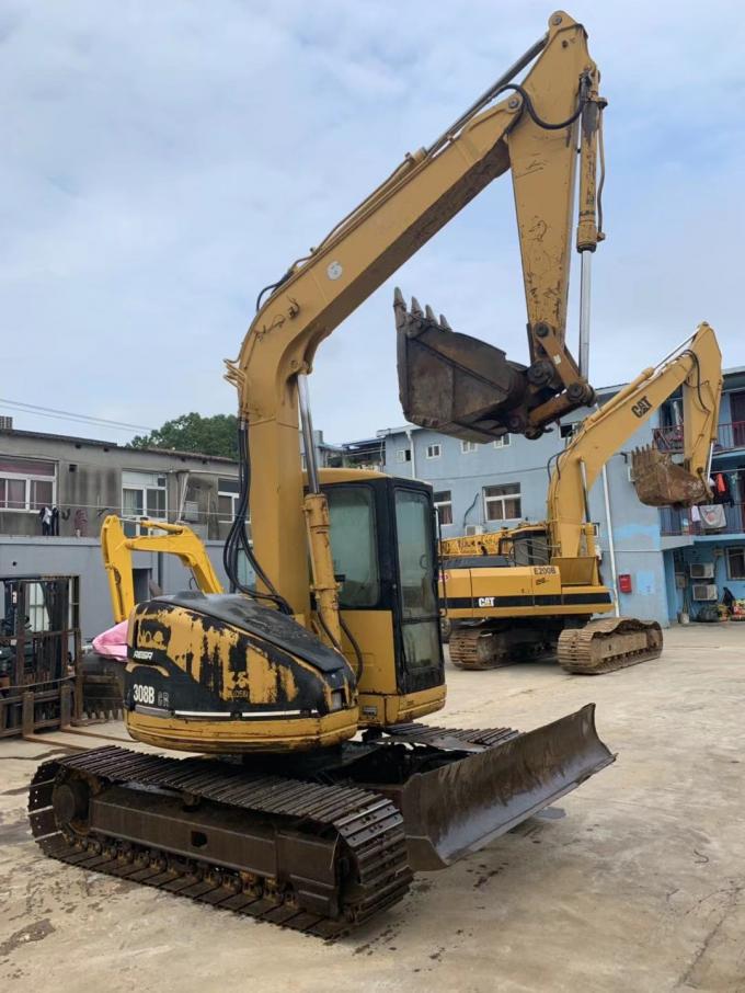 11,3 obr./min Zdolność pokonywania wzniesień Japonia Heavy Duty 308B Używana koparka CAT 0